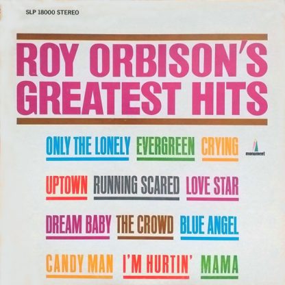 Roy Orbison – Roy Orbison's Greatest Hits (Vinyl)