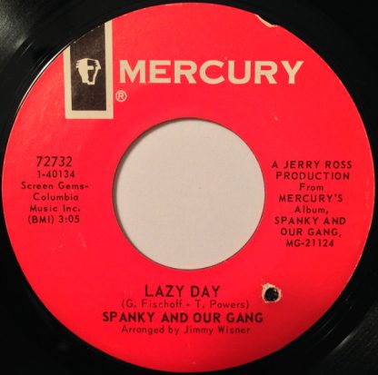Spanky And Our Gang ‎– Lazy Day (7")