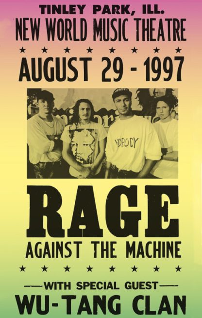 Rage Against the Machine | Wu-Tang Clan (Poster)