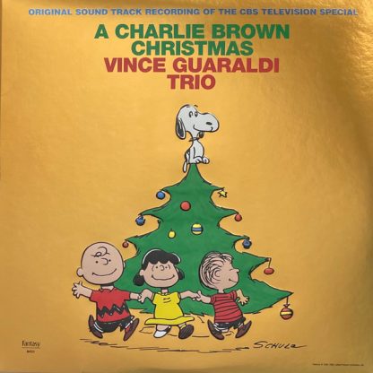 Vince Guaraldi Trio – A Charlie Brown Christmas (Green Translucent w/ Yellow Splatter, Gold Foil Jacket Vinyl)