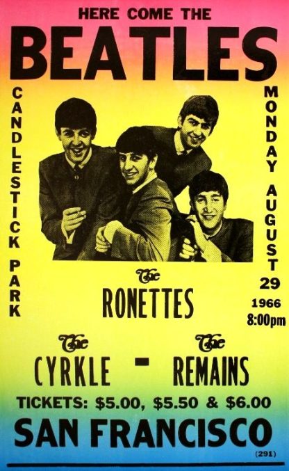 Beatles, The | CANDLESTICK PARK (Poster)