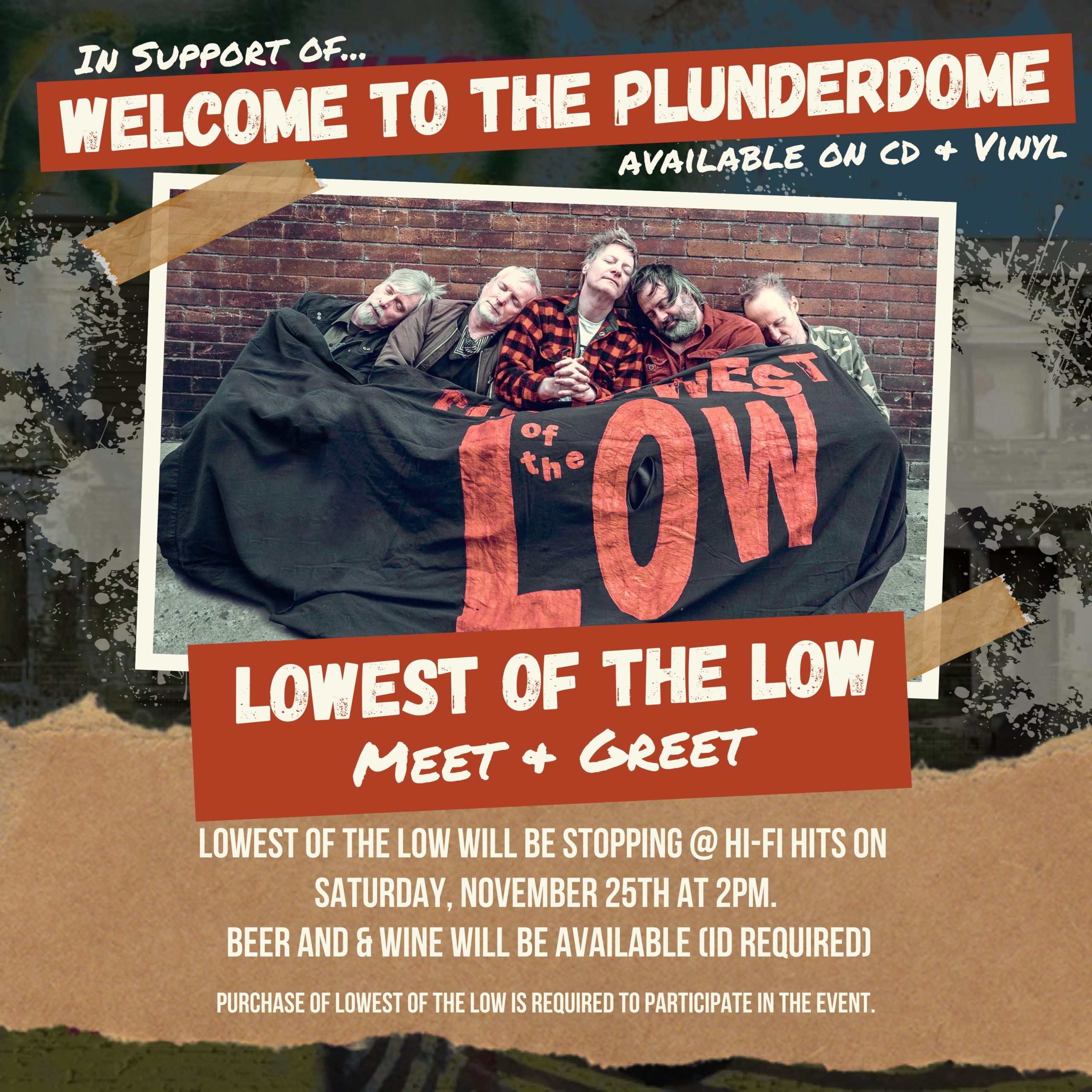 Lowest of the Low: Meet & Greet
