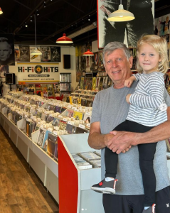 Meet Ann! Her first time ever in a record store and her very first vinyl purchase