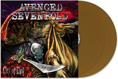 Avenged Sevenfold - City of Evil [Explicit Content] (Parental Advisory Explicit Lyrics, Gold, Colored Vinyl, Gatefold LP Jacket)