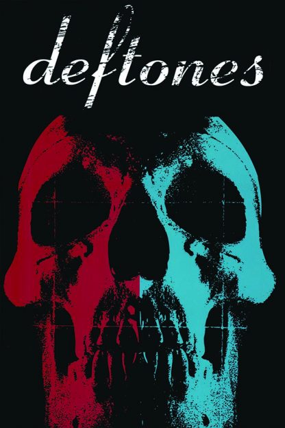 Deftones | Red/Blue Skull (Poster)