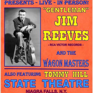 Gentlemen Jim reeves | State Theatre, Niagra Falls, N.Y (Poster)