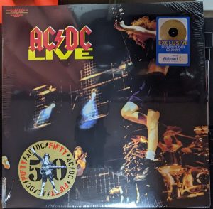 Ac Dc – Live (vinyl, Reissue, Remastered, Special Edition, Gold, 50th 