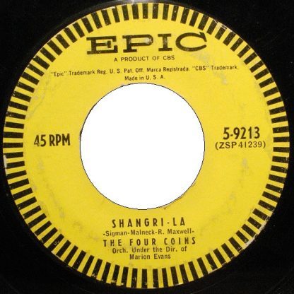 Four Coins, The – Shangri-La / First In Line (7" Vinyl)