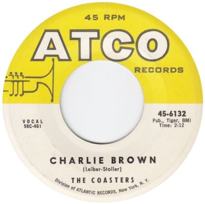 Coasters, The – Charlie Brown / Three Cool Cats (7" Vinyl)