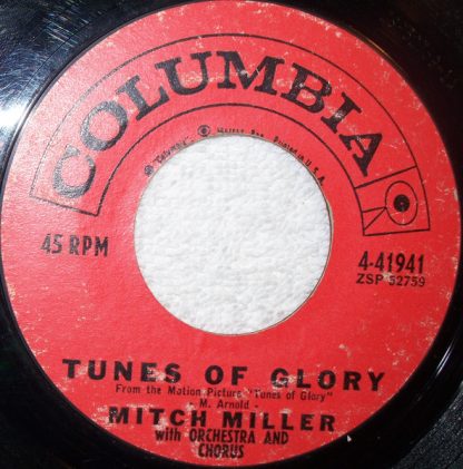 Mitch Miller With Orchestra And Chorus – Tunes Of Glory / Shlub-A-Dubba-Dub (7" Vinyl)