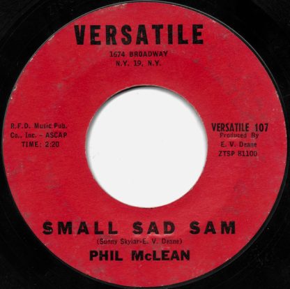 Phil McLean – Small Sad Sam / Chicken (7" Vinyl)