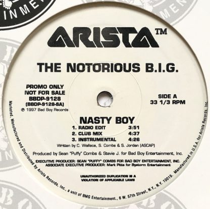 Notorious B.I.G., The – Nasty Boy (Vinyl, 12", Promo)