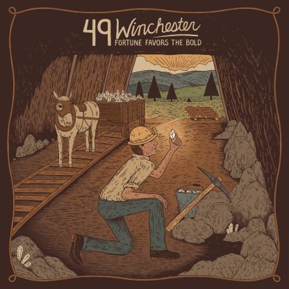 49 Winchester - Fortune Favors the Bold (Vinyl, Indie Exclusive, Translucent Orange)