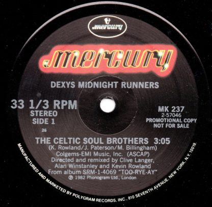 Dexys Midnight Runners – The Celtic Soul Brothers (Vinyl)