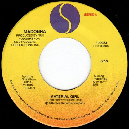 Madonna – Material Girl / Pretender (7" Vinyl)