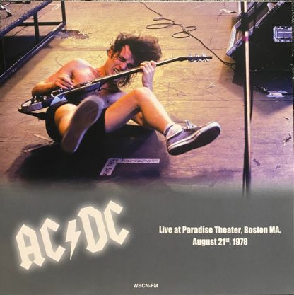 AC/DC – Live At Paradise Theater, Boston MA. August 21st, 1978 (Vinyl, Color)