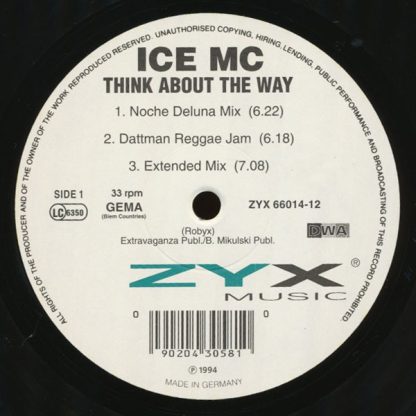 ICE MC – Think About The Way (Vinyl, 12")