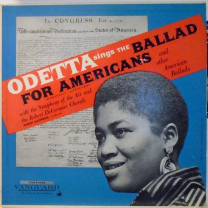 Odetta – Odetta Sings The Ballad For Americans And Other American Ballads (Vinyl)