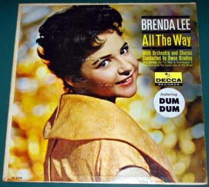 Brenda Lee With Orchestra And Chorus Directed By Owen Bradley – All The Way (Vinyl)