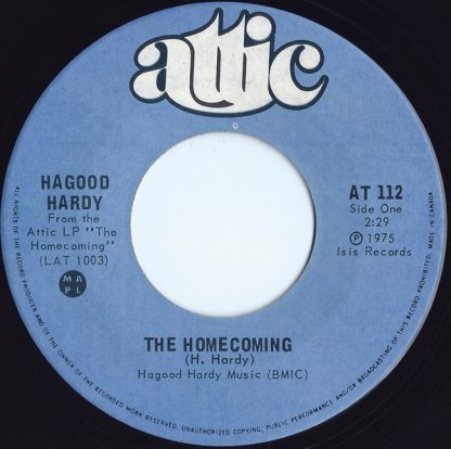 Hagood Hardy – The Homecoming/Quorum (7" Vinyl)