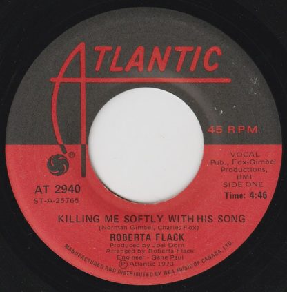 Roberta Flack – Killing Me Softly With His Song/Just Like A Woman (7" Vinyl)