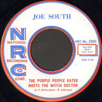 Joe South – The Purple People Eater Meets The Witch Doctor / My Fondest Memories (7" Vinyl)