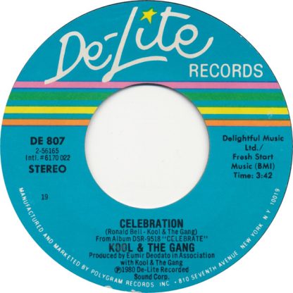 Kool & The Gang – Celebration/Morning Star (7" Vinyl)