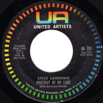 Steve Lawrence – Portrait Of My Love / Oh How You Lied (7" Vinyl)