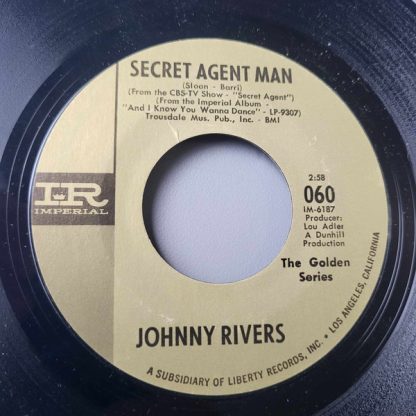 Johnny Rivers – Secret Agent Man / Under Your Spell Again (7" Vinyl)