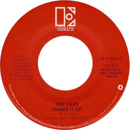 Cars, The – Shake It Up / Cruiser (7" Vinyl)
