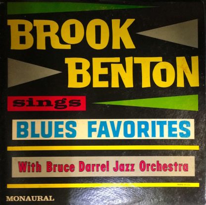 Brook Benton, Bruce Darrel Jazz Orchestra – Brook Benton Sings Blues Favorites (Vinyl)