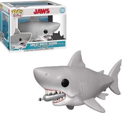 FUNKO POP! MOVIES: Jaws - Jaws w/ Diving Tank 6" (Vinyl Figure)