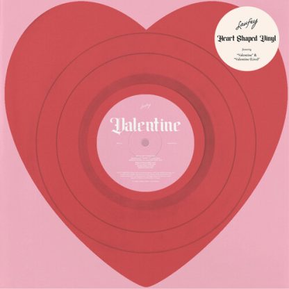 Laufey - Valentine (Indie Exclusive, Colored Vinyl, Red, Foil Embossed / Foil Stamped) (7" Vinyl)