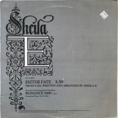 Sheila E. – Sister Fate (Vinyl)