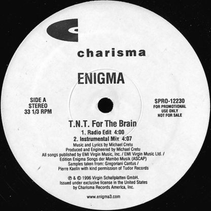 Enigma – T.N.T. For The Brain (Vinyl)