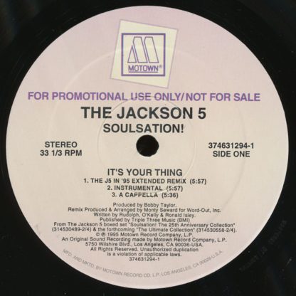 Jackson 5, The – Soulsation! (Vinyl)