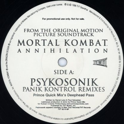 Psykosonik – Panik Kontrol (Remixes) (Vinyl)