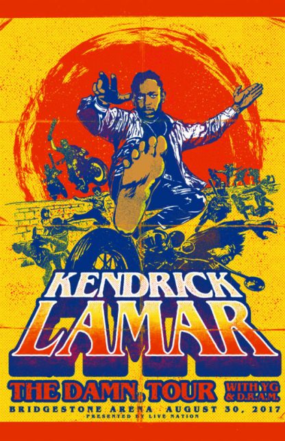 Kendrick Lamar | The Damn Tour (Poster)