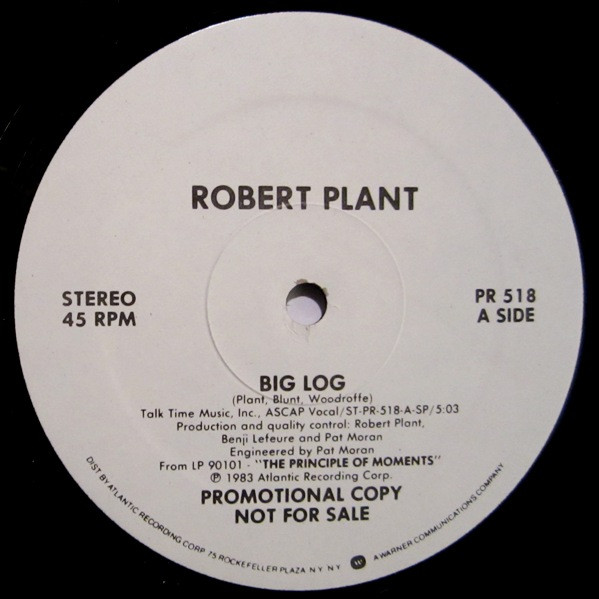 Robert Plant – Big Log (Vinyl)