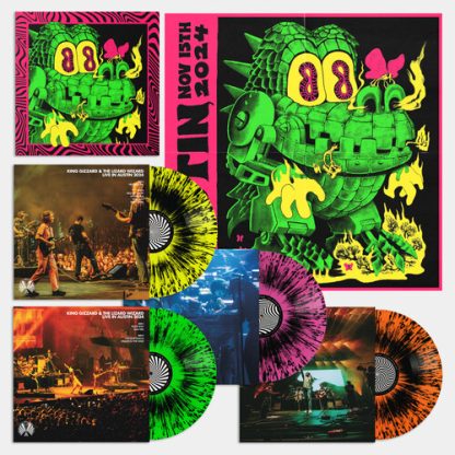 King Gizzard and the Lizard Wizard - KING GIZZARD - LIVE IN AUSTIN '24 (Splatter Vinyl)