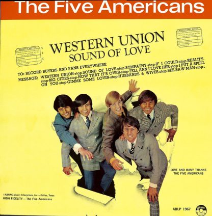 Five Americans, The – Western Union / Sound Of Love (Vinyl)