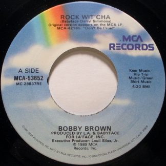 Bobby Brown – Rock Wit' Cha (7" Vinyl)