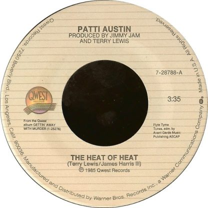 Patti Austin – The Heat Of Heat/Hot! In The Flames Of Love (7" Vinyl)