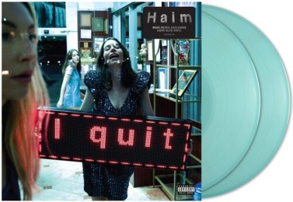 HAIM - I Quit (Parental Advisory Explicit Lyrics, Indie Exclusive, Colored Vinyl, Blue, Gatefold LP Jacket)