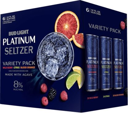Bud Light Platinum Seltzer - Wild Berry (Can)
