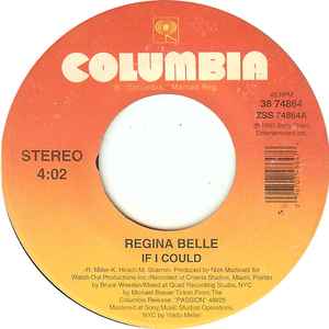Regina Belle – If I Could / Love (7" Vinyl)