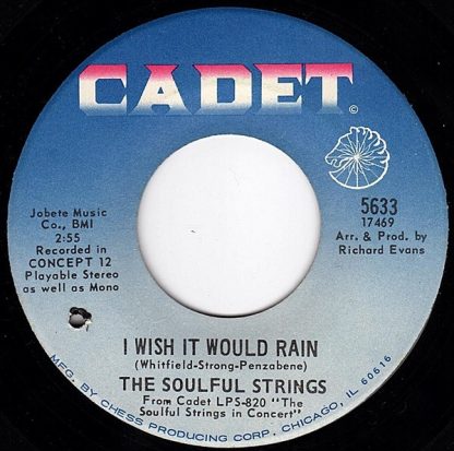 Soulful Strings, The – I Wish It Would Rain / Listen Here (7" Vinyl)