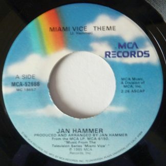 Jan Hammer – Miami Vice Theme (7" Vinyl)