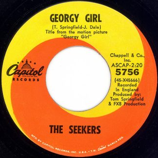 Seekers, The – Georgy Girl/When The Stars Begin To Fall (7" Vinyl)