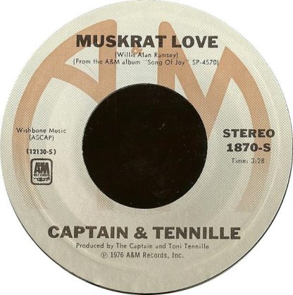Captain & Tennille – Muskrat Love/Honey Come Love Me (7" Vinyl)